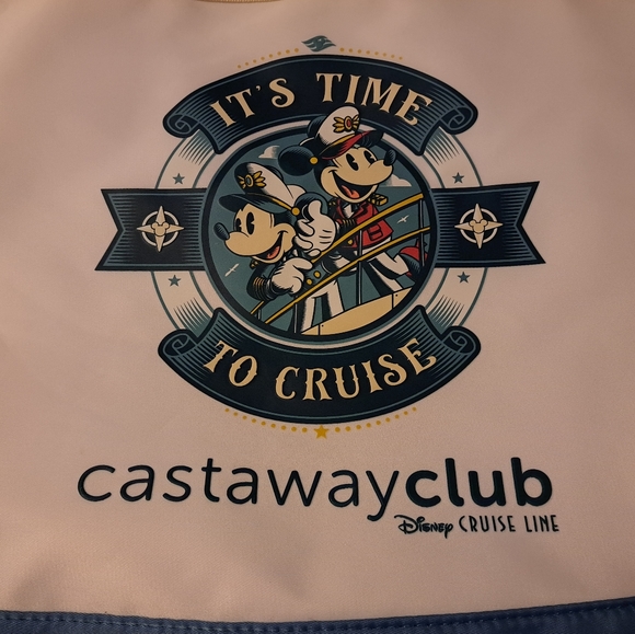 NWT Disney Cruise Lines Disney Castaway club tote Bag & 1 lanyard - Picture 2 of 5